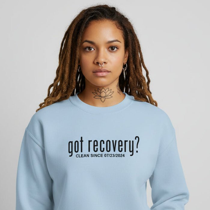 Got Recovery Women's Sobriety Recovery Hoodie fit detail (view 19)