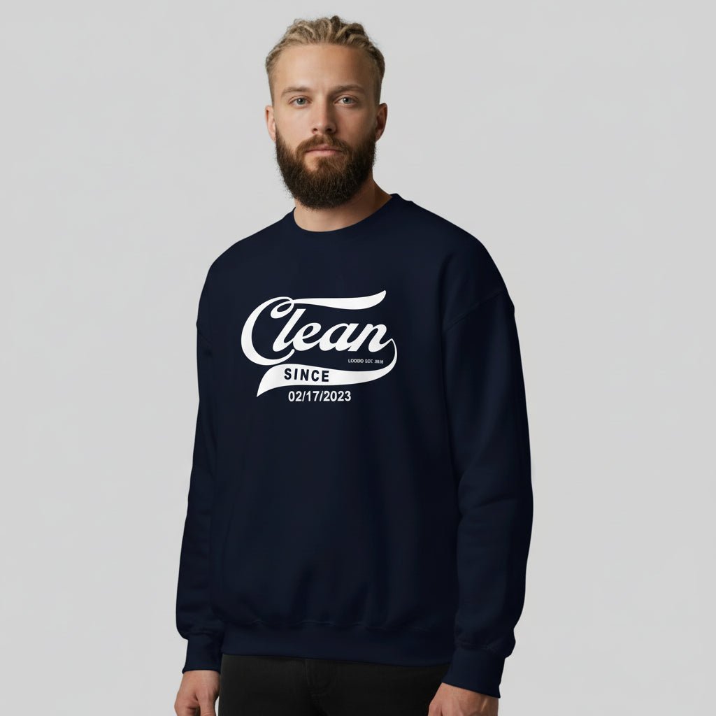 Loosid Clean Since Recovery Hoodie featuring the design