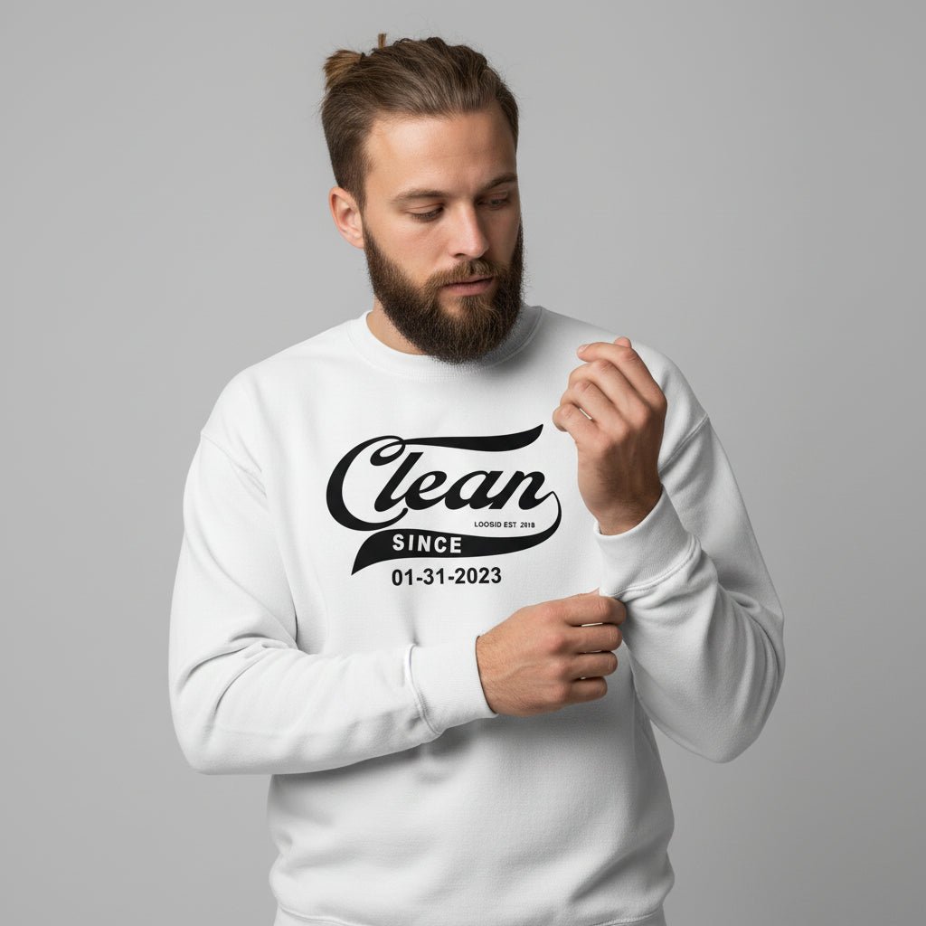 Clean Since Recovery Hoodie product photo (view 20)