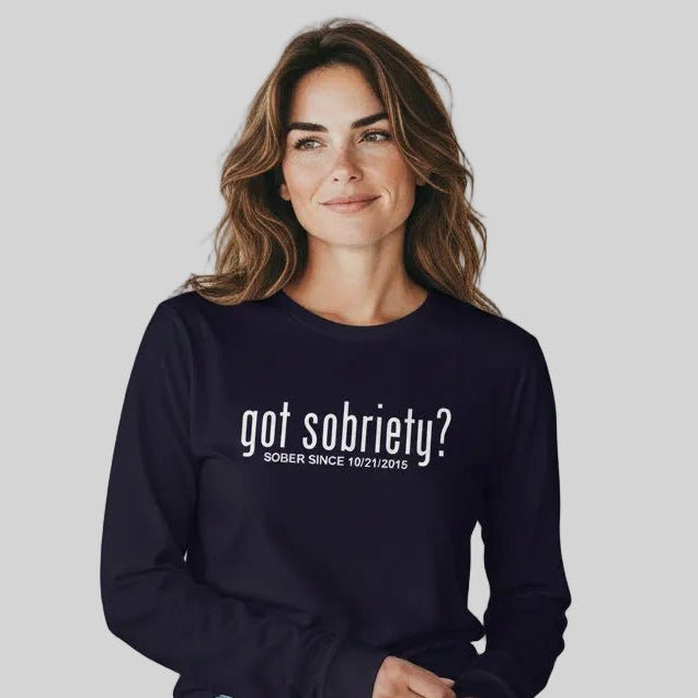Long Sleeve Sober Sober T Shirt fit detail (view 9)