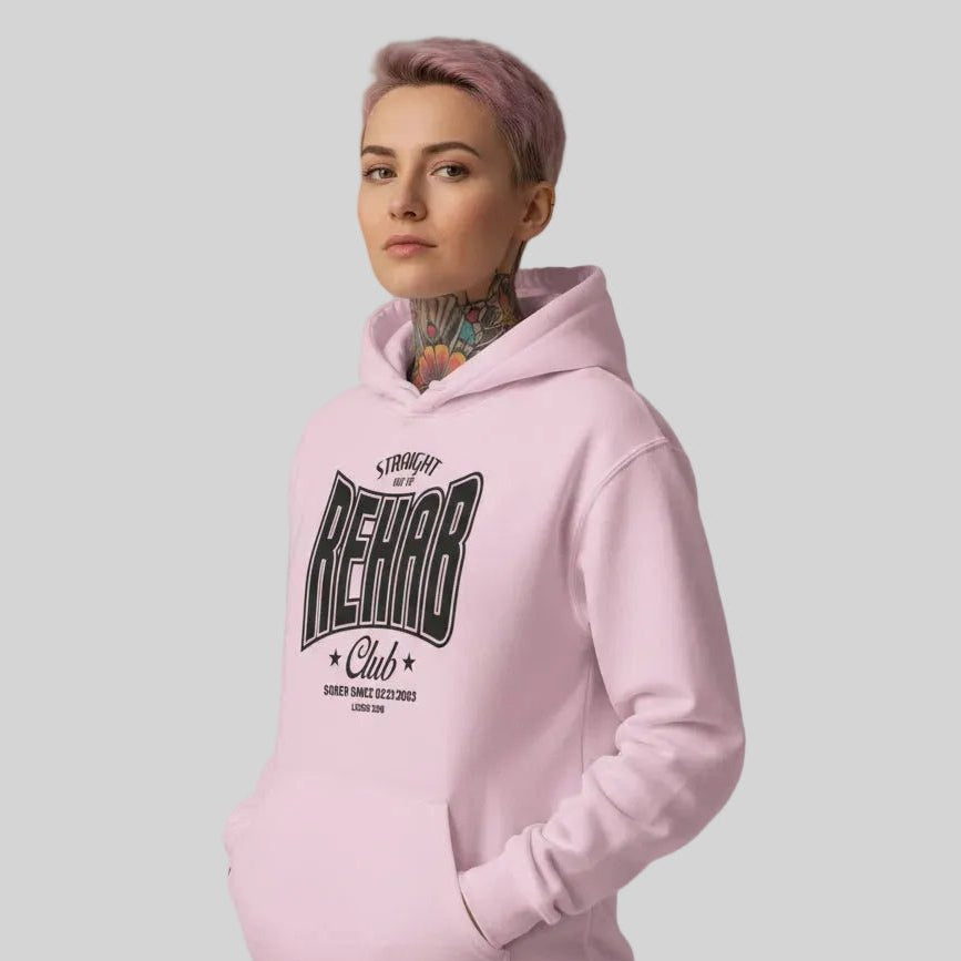 Rehab Recovery Hoodie back view (view 27)
