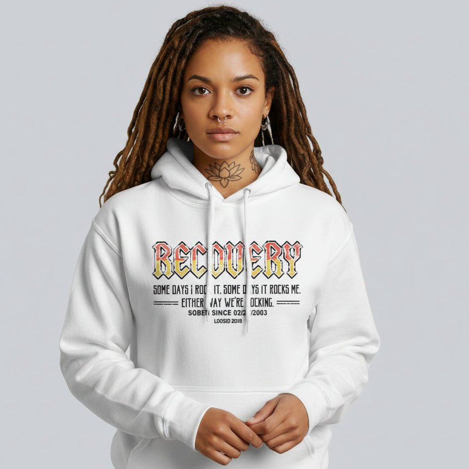 Recovery Rock Recovery Hoodie product photo (view 10)
