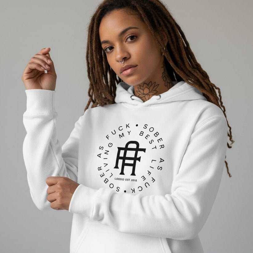 Living My Best Life Recovery Hoodie close-up view (view 22)