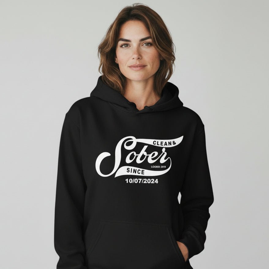 Sober Since Recovery Hoodie product photo (view 10)