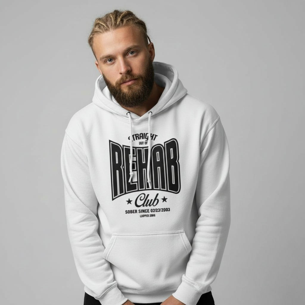 Rehab Recovery Hoodie featuring the design (view 21)