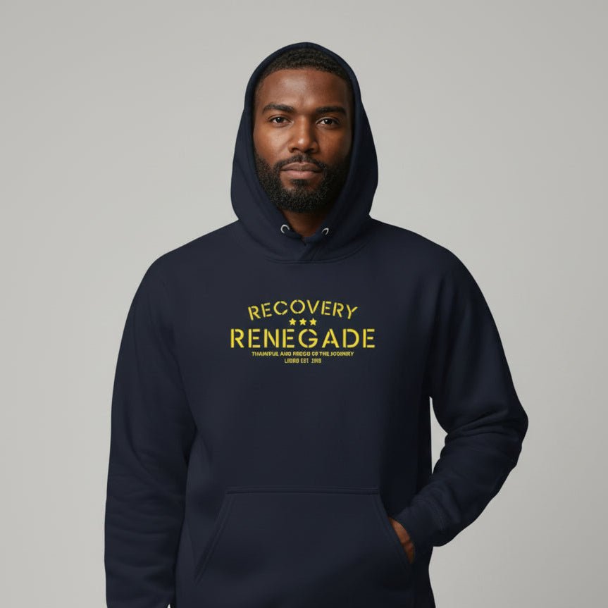 Thankful Recovery Renegade Recovery Hoodie back view (view 7)