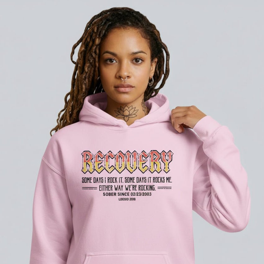 Recovery Rock Recovery Hoodie graphic detail (view 34)