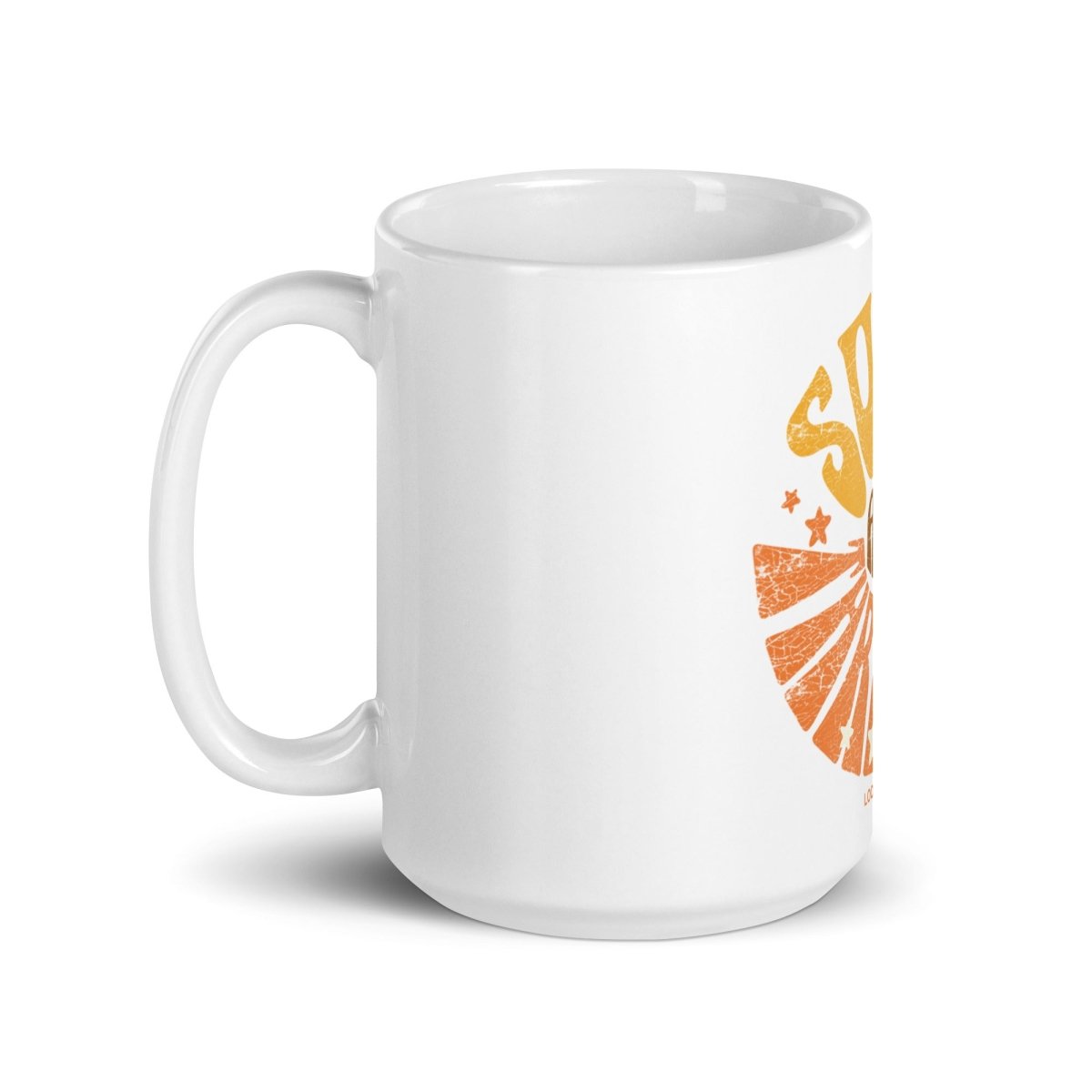 Sober and Thriving Sober Coffee Mug back view (view 7)