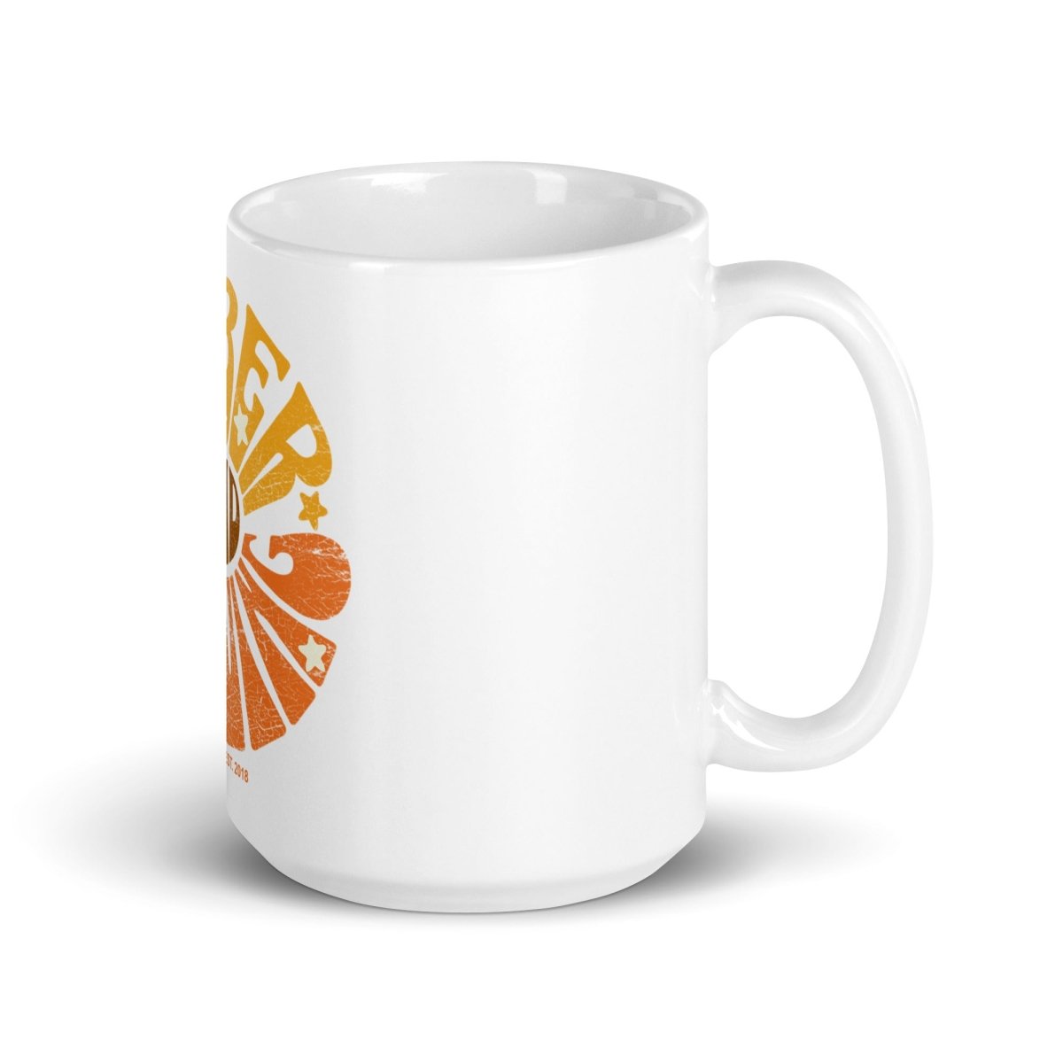 Sober and Thriving Sober Coffee Mug side view (view 6)