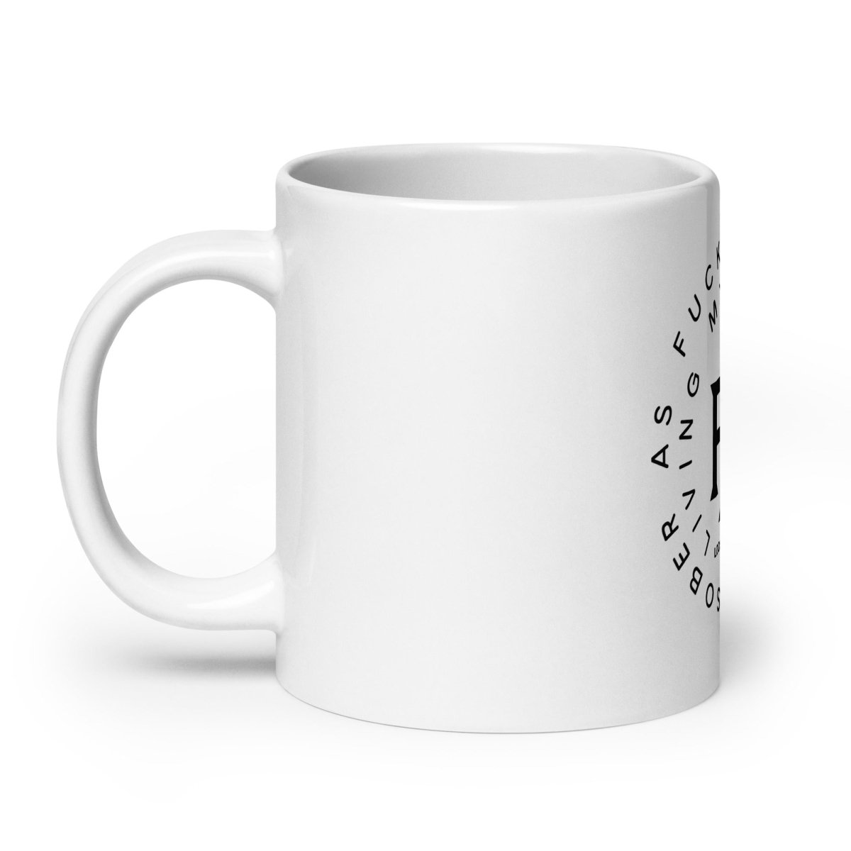 Sober AF Sober Sober Coffee Mug graphic detail (view 4)