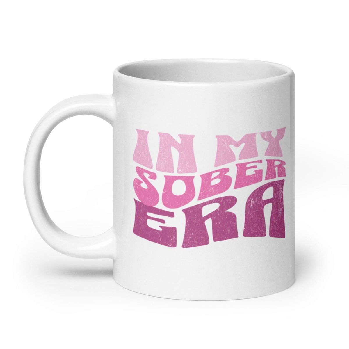 Sober Sober Coffee Mug flat lay styled image (view 3)