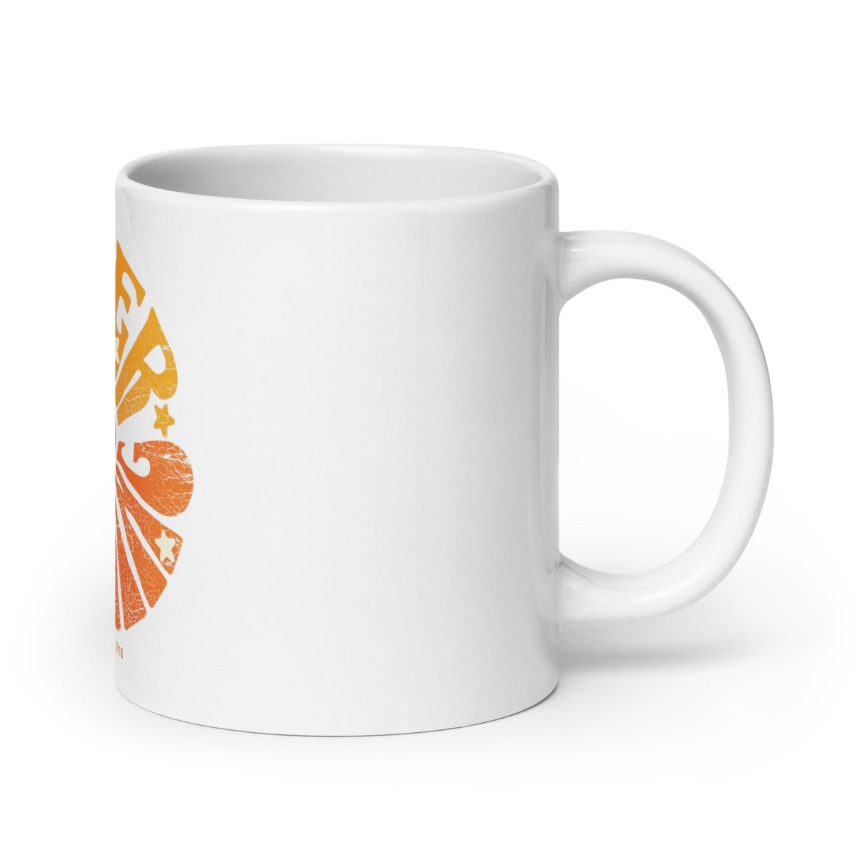Sober and Thriving Sober Coffee Mug fit detail (view 9)