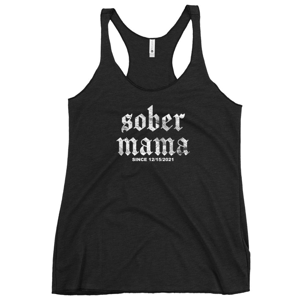 Sober Mama Sober Tank Top lifestyle view (view 5)