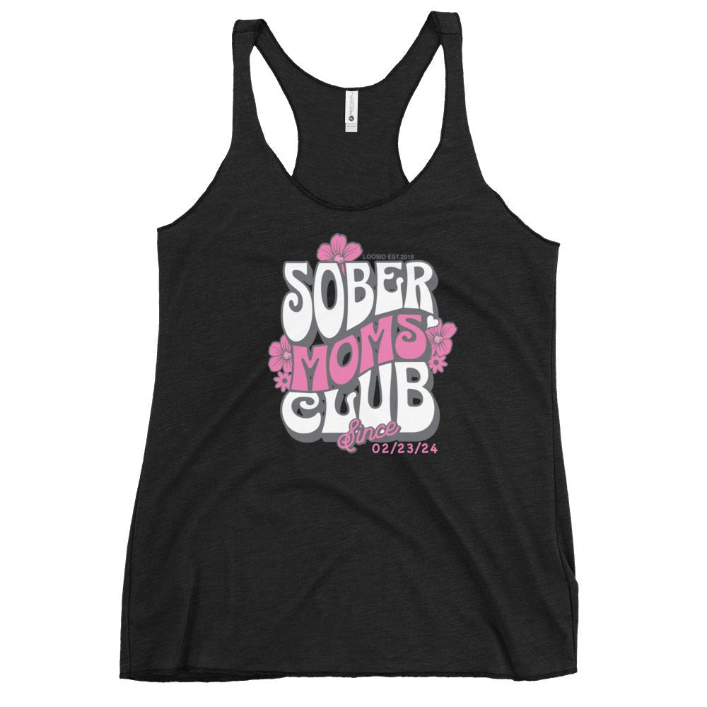 Sober Moms Sober Tank Top graphic detail (view 4)