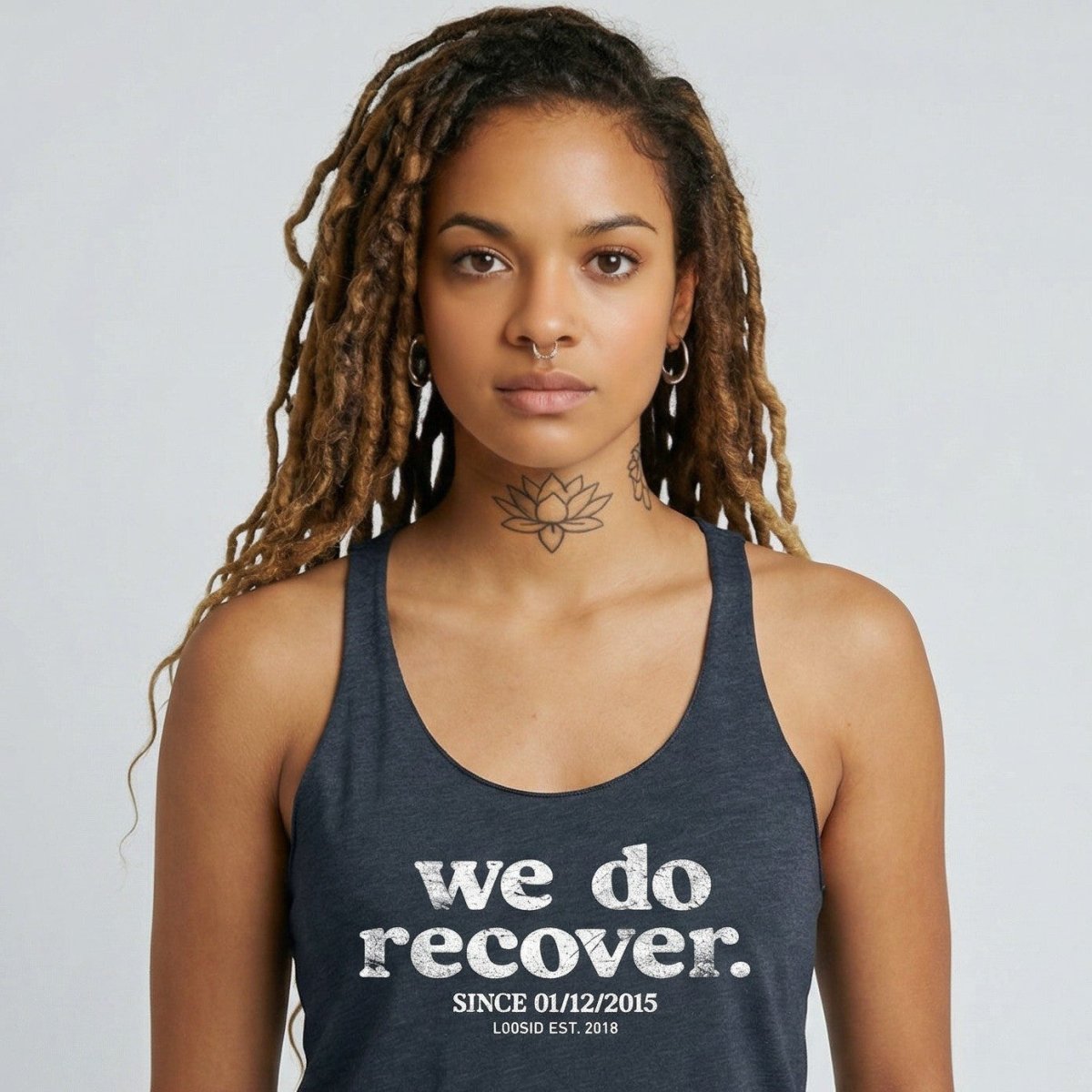 We Do Recover Sober Tank Top side view (view 6)