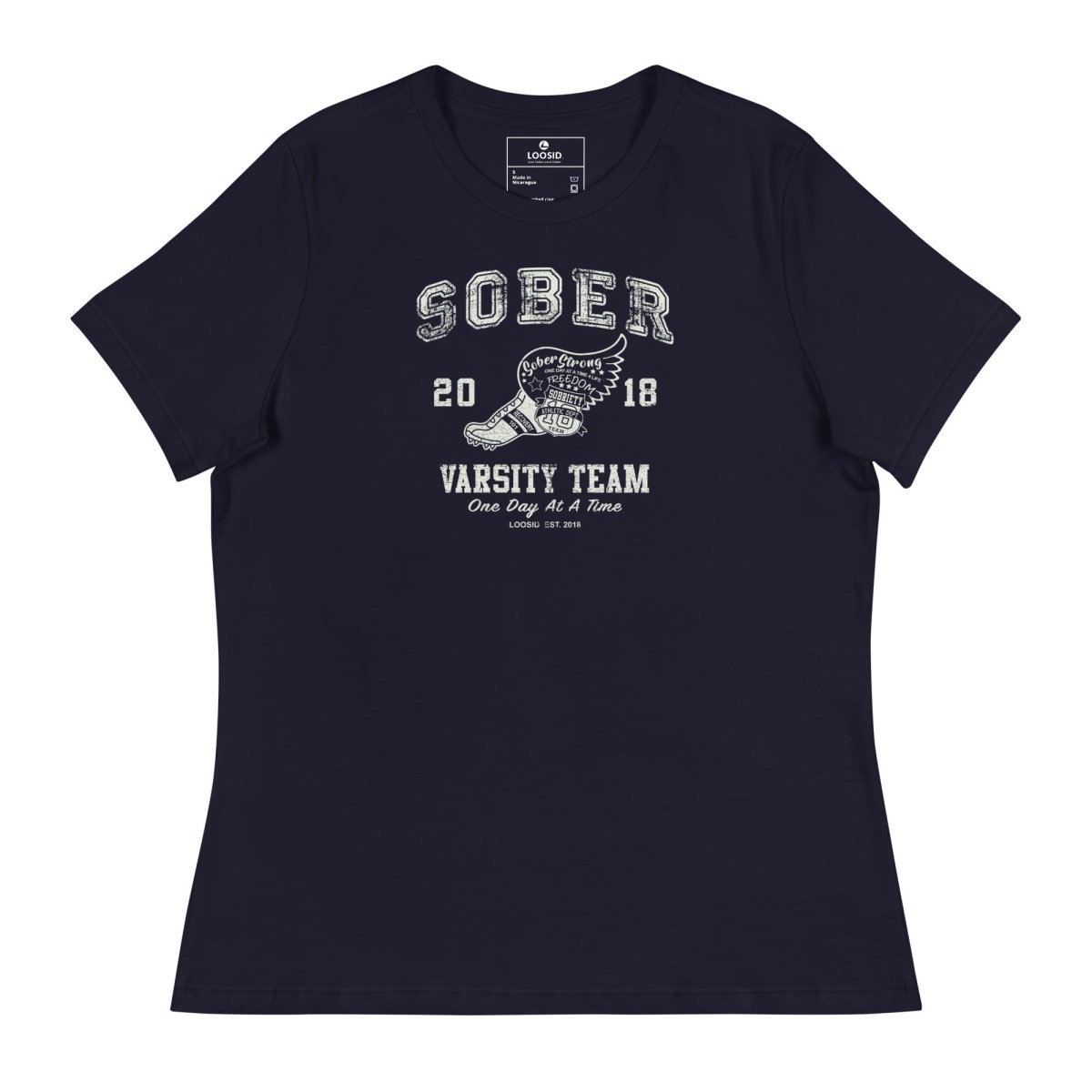 Sober Varsity Relaxed Sober Sober T Shirt side view (view 6)