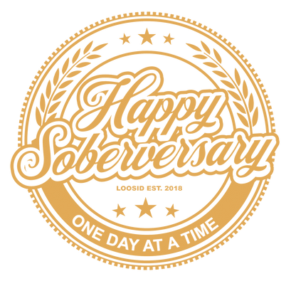 Soberversary Party Paper Hats Sobriety Gift side view (view 6)