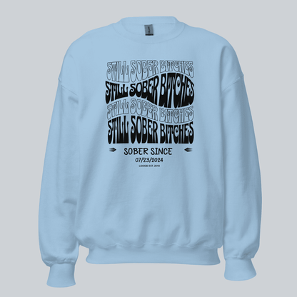 Still Sober B Recovery Hoodie fit detail (view 19)