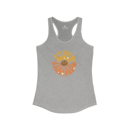 Sober and Thriving Sober Tank Top graphic detail (view 14)