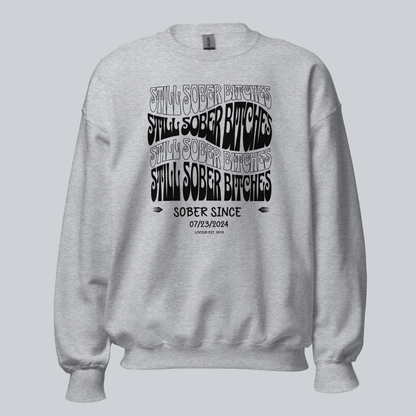 Still Sober B Recovery Hoodie close-up view (view 22)