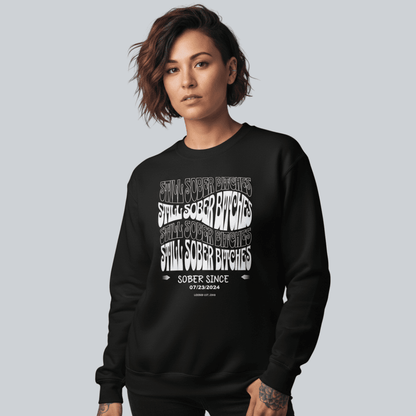 Still Sober B Recovery Hoodie graphic detail (view 4)