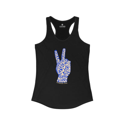 Peace & Sober Sober Tank Top lifestyle view (view 5)