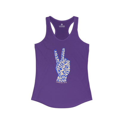 Peace & Sober Sober Tank Top featuring the design (view 11)