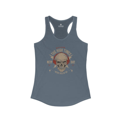 High Times Were Killing Me Sober Tank Top lifestyle view (view 5)