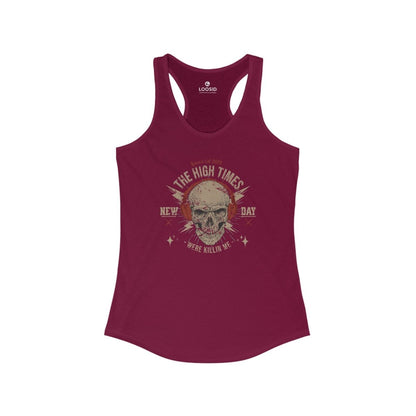 High Times Were Killing Me Sober Tank Top featuring the design (view 11)