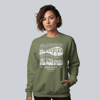 Still Sober B Recovery Hoodie lifestyle view (view 15)