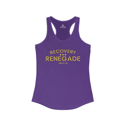 Recovery Renegade Sober Tank Top packaging detail (view 8)