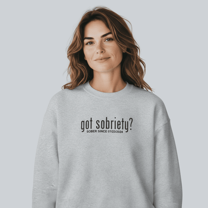 Got Sobriety Recovery Hoodie graphic detail (view 24)