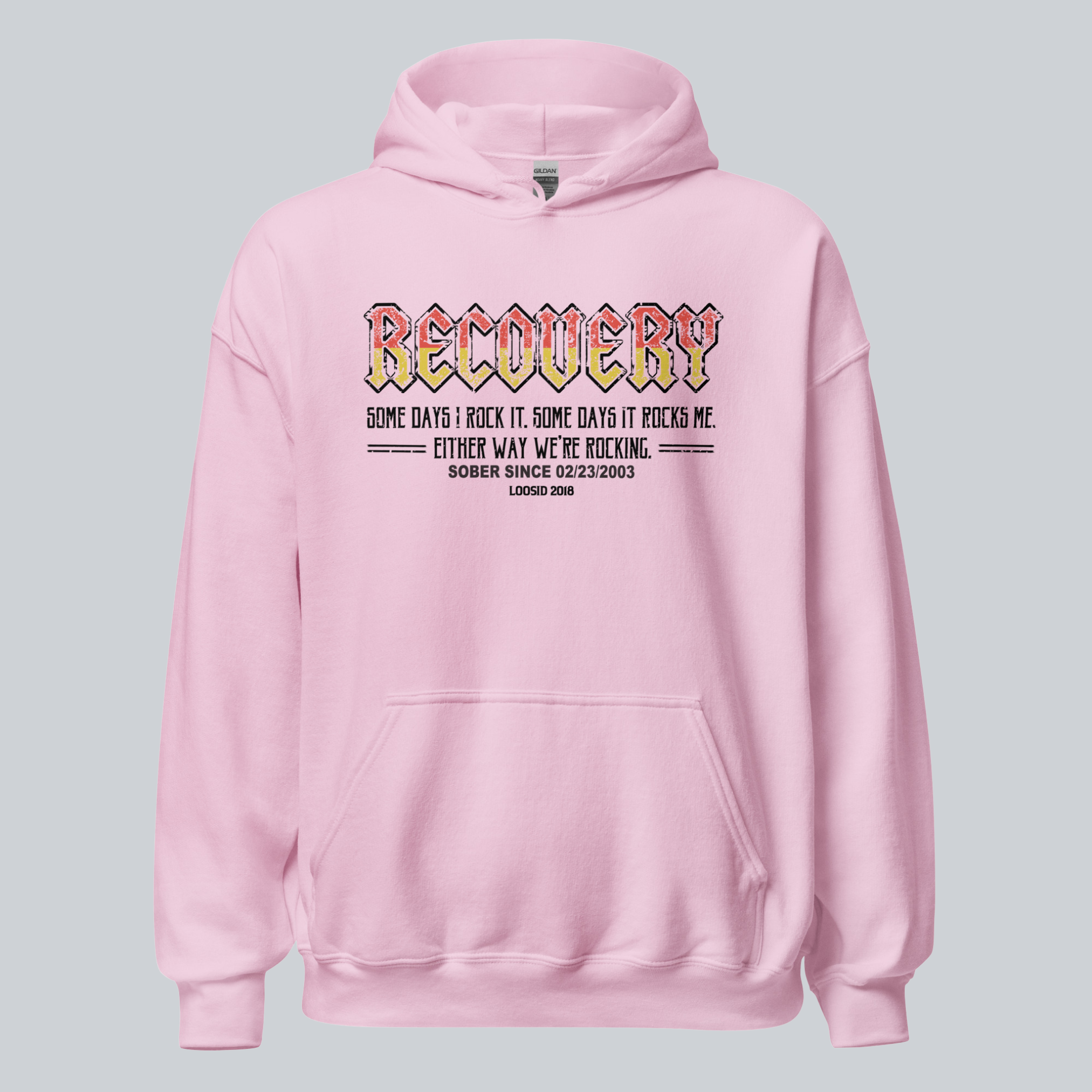 Recovery Rock Recovery Hoodie close-up view (view 32)