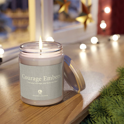 Courage Embers Sobriety Gift flat lay styled image (view 3)