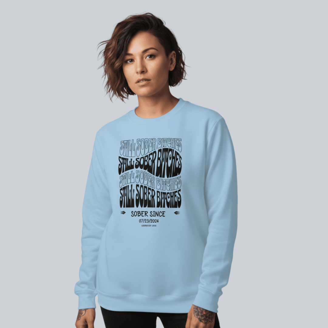 Still Sober B Recovery Hoodie product photo (view 20)