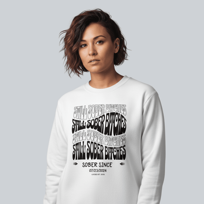 Still Sober B Recovery Hoodie side view (view 26)
