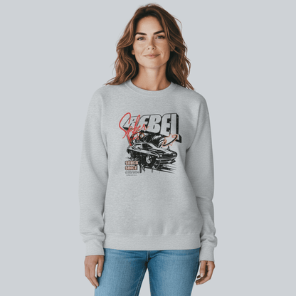 Sober Rebel Sobriety Recovery Hoodie side view (view 6)