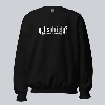 Got Sobriety Recovery Hoodie graphic detail (view 4)