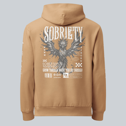 Phoenix Reborn Recovery Hoodie Limited Edition Recovery Hoodie graphic detail (view 4)