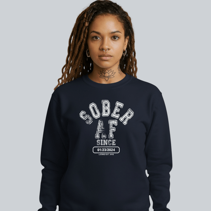 Sober AF Since Recovery Hoodie packaging detail (view 8)