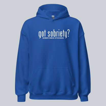 Got Sobriety Recovery Hoodie back view (view 27)