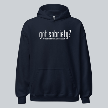 Got Sobriety Recovery Hoodie back view (view 17)