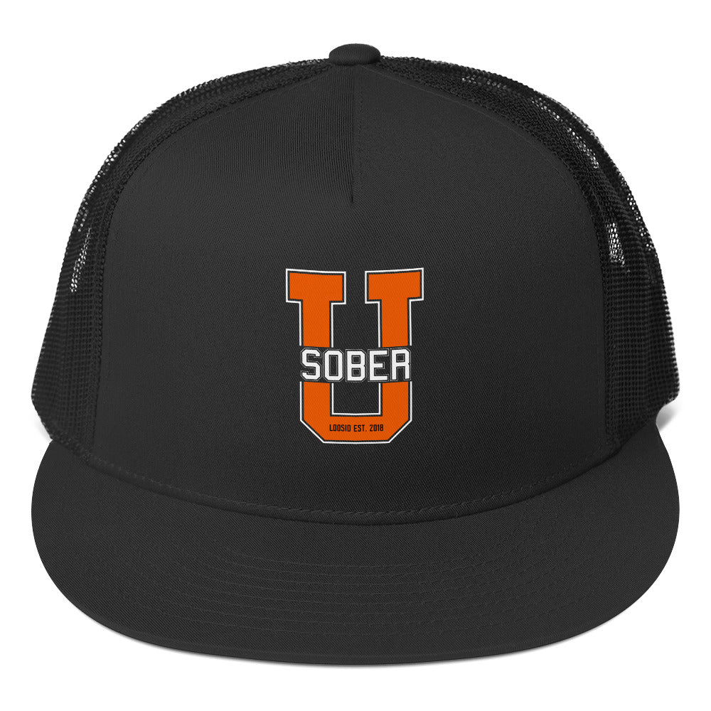 Loosid Big U of Sobriety Sober Hat featuring the design