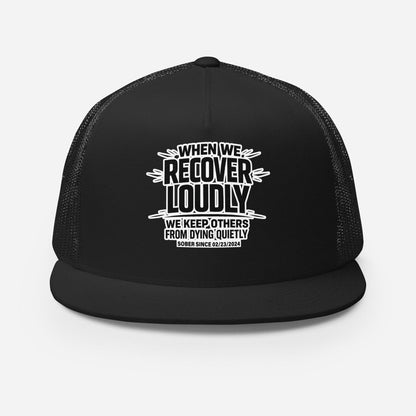 We do Recover Sober Hat graphic detail (view 4)