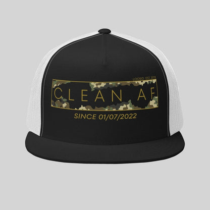 Loosid Camo Clean AF Sober Hat featuring the design