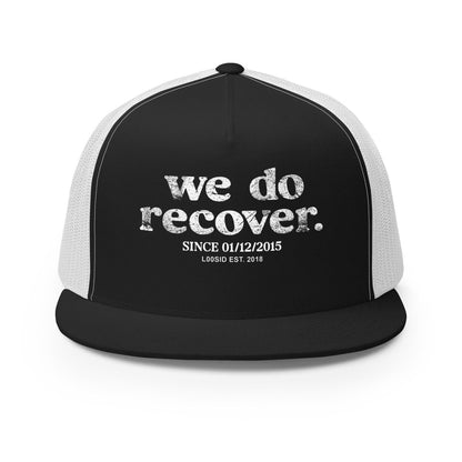 We Do Recover Personalized Sober Sober Hat close-up view (view 2)