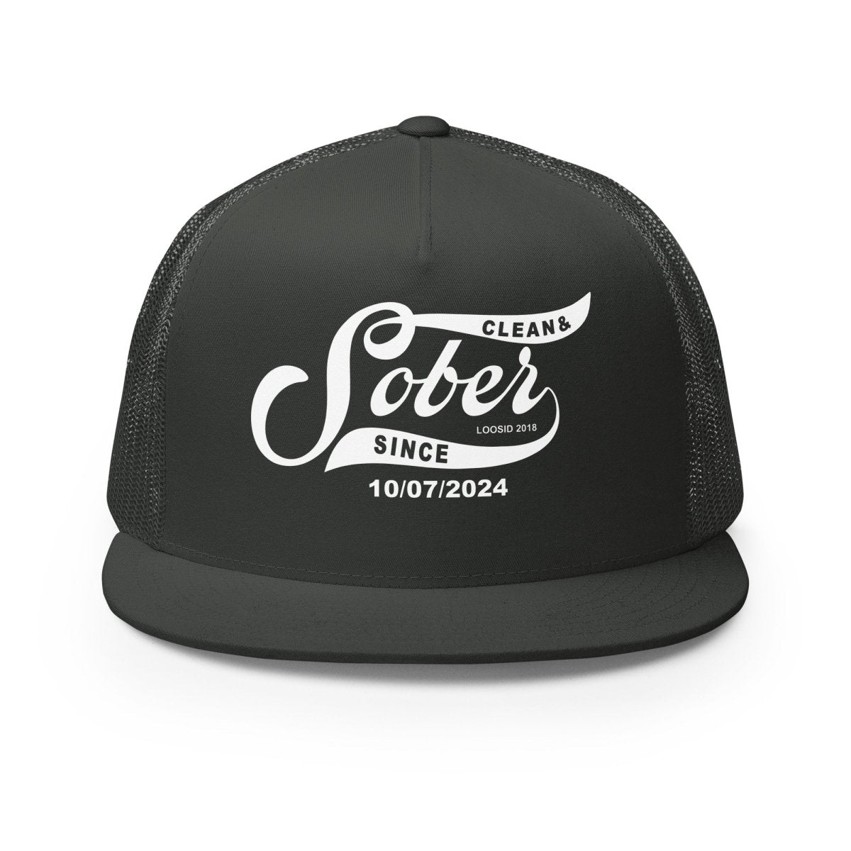 Sober Since Personalized Sober Sober Hat graphic detail (view 4)