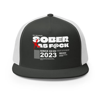 Sober As F*ck Sober Hat back view (view 7)