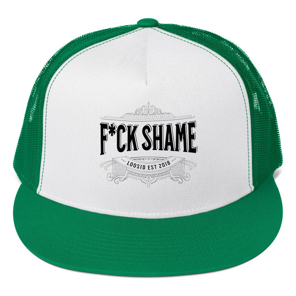 F*ck Shame Sober Hat close-up view (view 2)