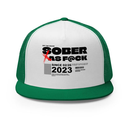 Sober As F*ck Sober Hat flat lay styled image (view 13)